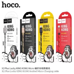 100% Authentic Ready​Ready To Ship Hoco X2 Plus KingKong USB Charging Cable 1 Meter Long For Iphone/Micro/Type-C