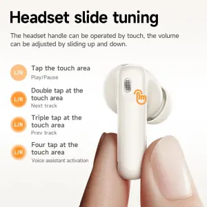 【Connect two devices】HOCO EQ22 TWS Wireless Head...