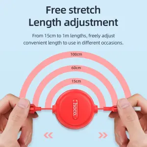 HOCO 100% Original X75 3 In 1 Retractable Charging...