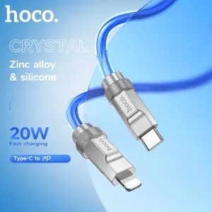 HOCO U113 Type C Charging Cable PD20W Fast Charging Data Cable USB C Silicone Charging Data Cable For Phone Macbok iPd Pro USB