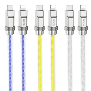 HOCO U113 Type C Charging Cable PD20W Fast Charging Data Cable USB C Silicone Charging Data Cable For Phone Macbok iPd Pro USB