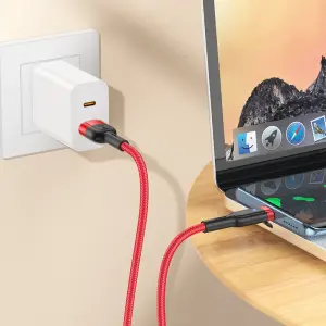 HOCO U117 USB TO Type-C Cable Smart Power-Off Char...