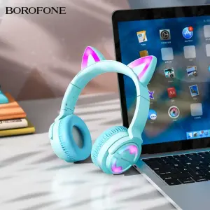 Hoco W21 / W39 Cute cat ear bluetooth Headphone fo...