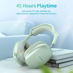 HOCO W35 Air Wireless Bluetooth Headphones 400mAh...