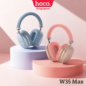 HOCO W35 Noise Cancelling Headphones Wireless Head...