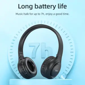 HOCO W41 Wireless Bluetooth Headphones Bluetooth 5.3 Foldable Sports Earphone Stereo Surround Bass Built in Mic Support TF Card AUX