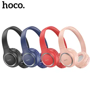 HOCO W41 Wireless Bluetooth Headphones Bluetooth 5.3 Foldable Sports Earphone Stereo Surround Bass Built in Mic Support TF Card AUX