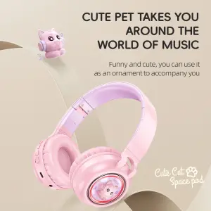 HOCO W50 Cute Over-ear Bluetooth Headphones Wirele...