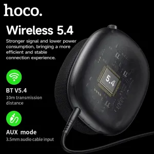 HOCO W55 Plus Wireless ANC Headphones Bluetooth Earphone Long Standby Gaming Active Noise Reduction Headset Support BT5.3 HIFI
