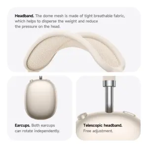 HOCO W65 Wireless Headphones Bluetooth Earphone BT5.4 HIFI Stereo 400mAh Super Long Battery Life Sports