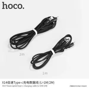 Hoco X14 H-UPF01-GR iphone/Micro/Type C charging cord for fast charging iPhone, supports fast charging for iPhone 6/7/8/x/xs/11