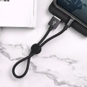 Hoco X35 25cm Charging Data Cable Type C 3A Fast Charging Cable For Micro Lightng 2.4A Cable Universal For All Smartphones
