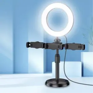 KAKUSIGA KSC-1514 XIULI SERIES 3 Device Live Holder with Ring Light