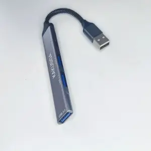 KAKUSIGA USB C Hub 4-in-1 Multiport Adapter, Aluminum Alloy Portable USB-C to USB 3.0 + USB 2.0, Plug & Play for Laptop/Travel