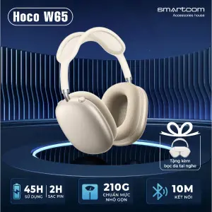 W65 Plus Hoco high-end bluetooth 5.4 earphones wit...